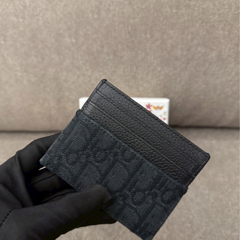 DIOR黑老花卡夾-2