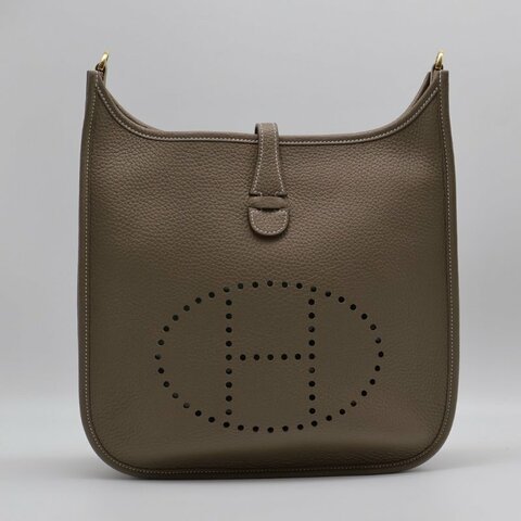 HERMES Evelyne 29 - 灰金 B