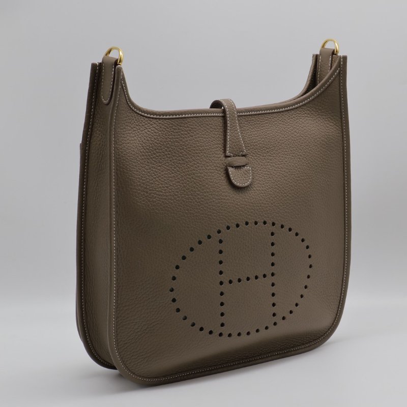 HERMES Evelyne 29 - 灰金 B-7