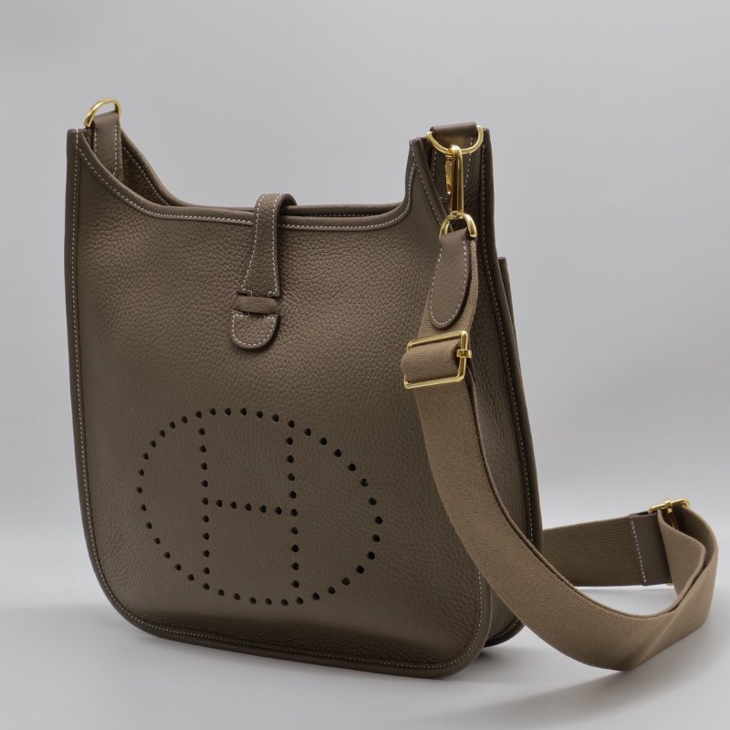 HERMES Evelyne 29 - 灰金 B-8