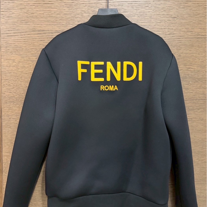 Fendi 黑色機能棉外套-3