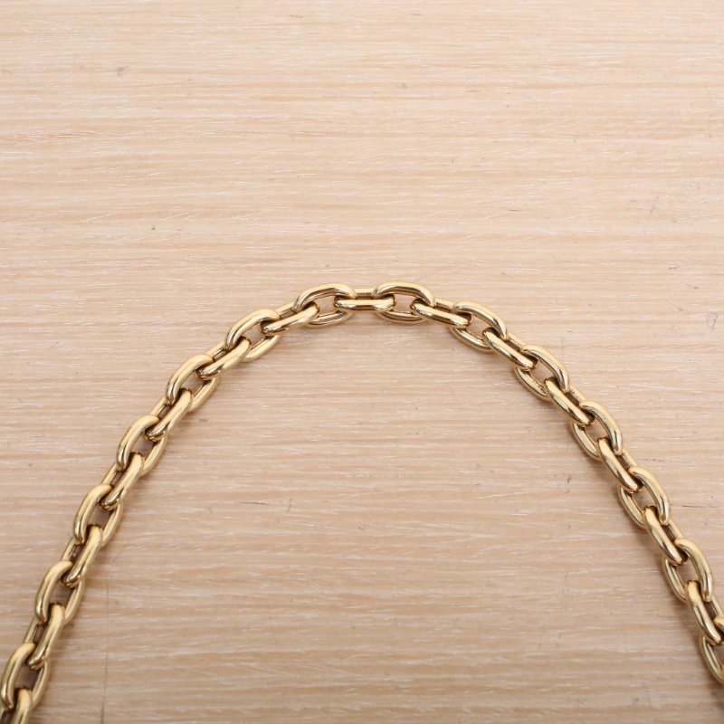 LOUIS VUITTON IVY鏈條腋下包老花PVC金扣晶片肩背包-2