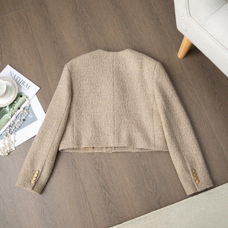 ❤️ CELINE 經典短款外套 好版型 精致紐扣-8