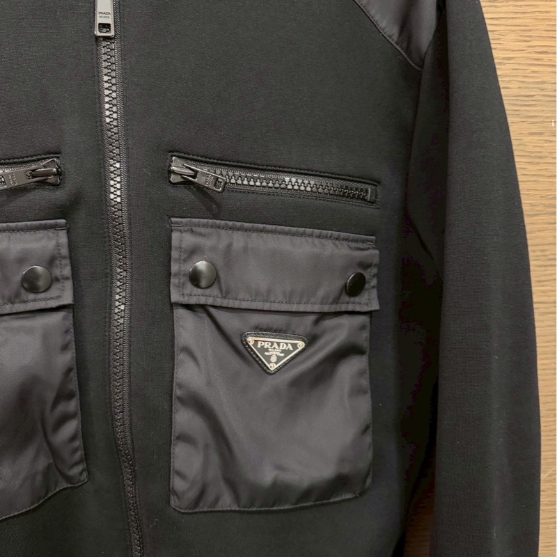 Prada黑色工裝外套-2