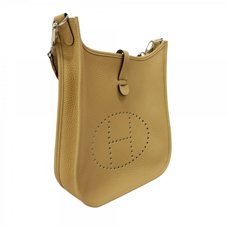 愛馬仕 Hermès Evelyn 3PM 單肩包,Taurillon Clemence Trench 風衣,U 印章,女士,P1836578-1