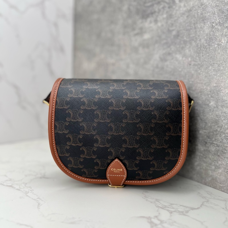 💗香緹國際精品💗 647 Celine 馬鞍包 極新 包況好-0