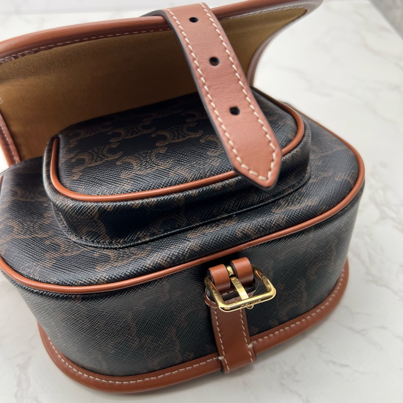 💗香緹國際精品💗 647 Celine 馬鞍包 極新 包況好-5