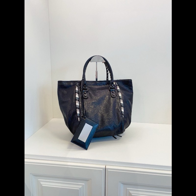 Balenciaga 限量soblack 機車包 Tote 肩背包手提包-2