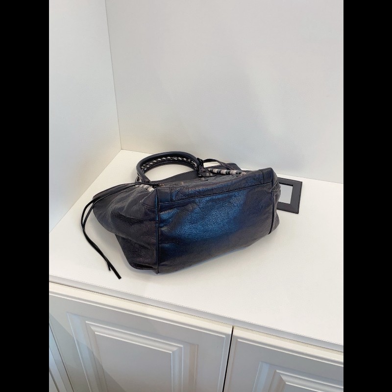 Balenciaga 限量soblack 機車包 Tote 肩背包手提包-6