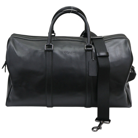 黑色 光滑牛皮 行李袋 45cm C5306【COACH 寇馳】 C5306