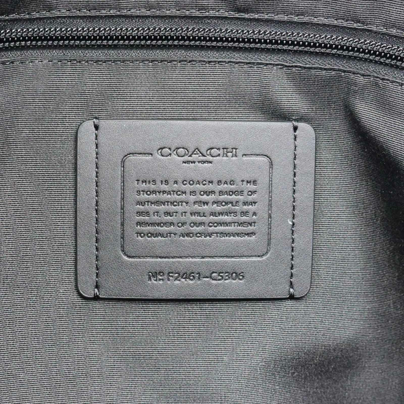 黑色 光滑牛皮 行李袋 45cm C5306【COACH 寇馳】 C5306-8