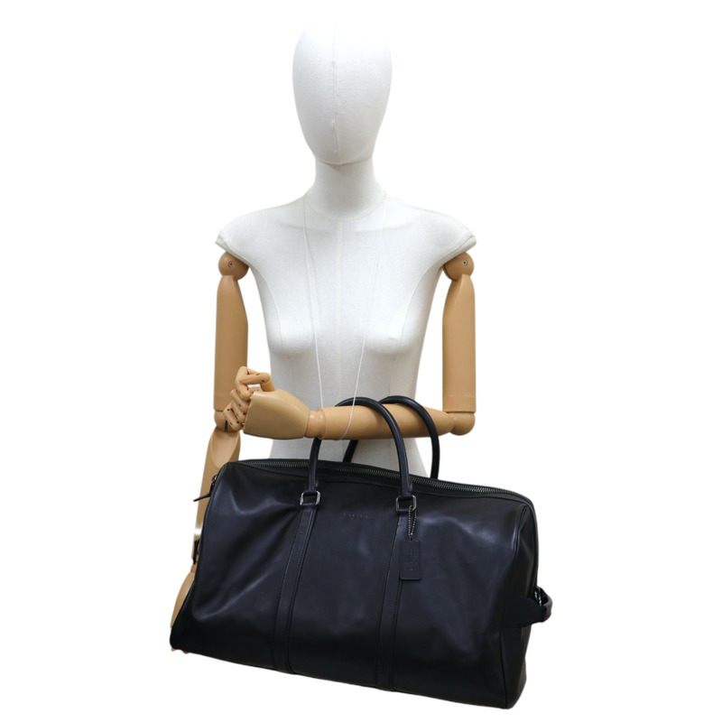 黑色 光滑牛皮 行李袋 45cm C5306【COACH 寇馳】 C5306-11