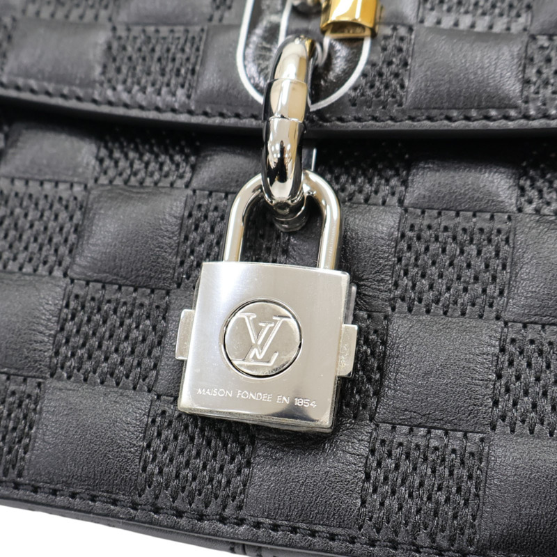 黑色 壓紋牛皮 Chain It Bag PM 肩背包 N44035 【LOUIS VUITTON LV 路易威登】 N44035-9