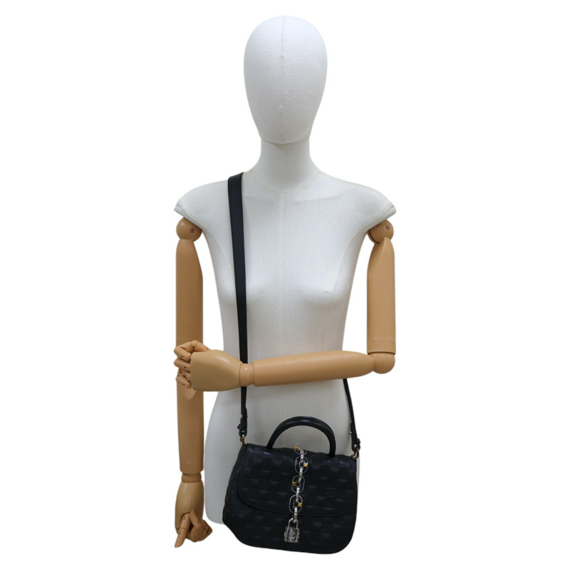 黑色 壓紋牛皮 Chain It Bag PM 肩背包 N44035 【LOUIS VUITTON LV 路易威登】 N44035-10