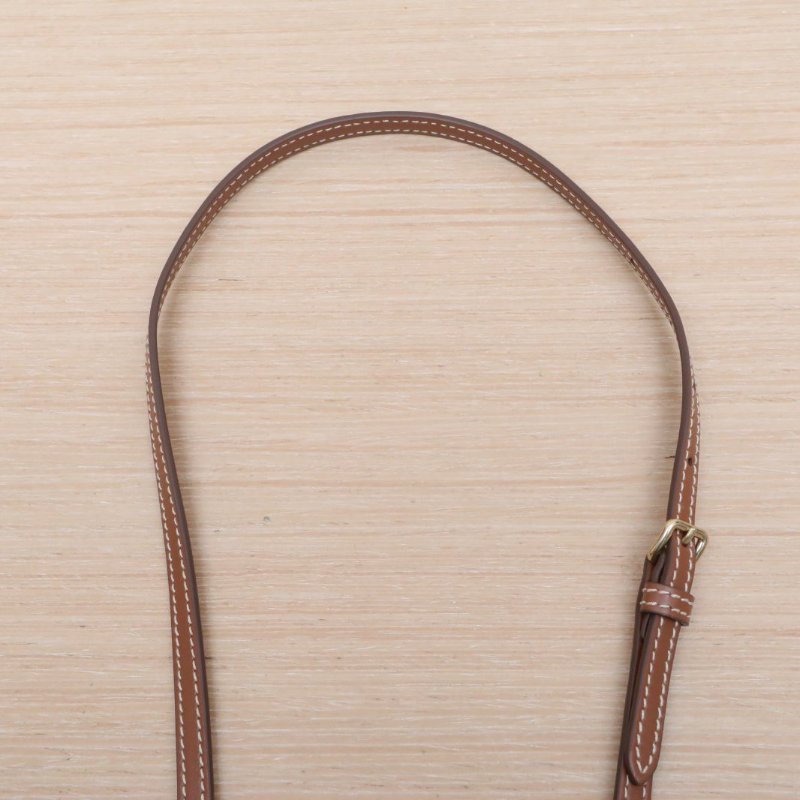 MIU MIU IVYmini托特20米色帆布金扣肩背包-2