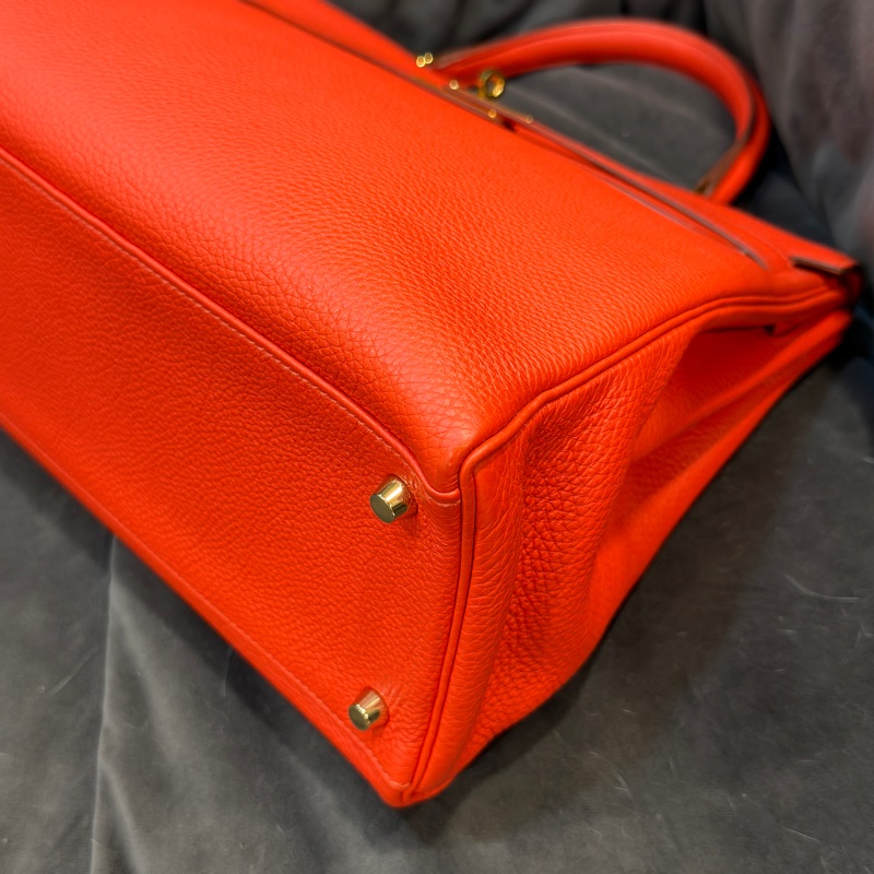 #全網最低凱莉包 #配件齊全 愛馬仕橘紅kelly35 好成色✨免配貨帶走🔥-16