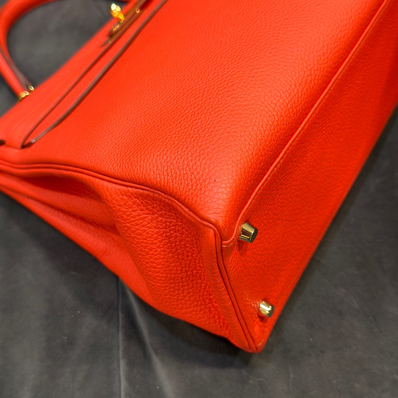 #全網最低凱莉包 #配件齊全 愛馬仕橘紅kelly35 好成色✨免配貨帶走🔥-17