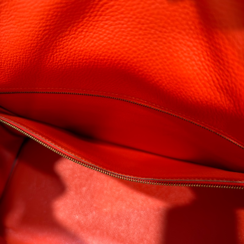 #全網最低凱莉包 #配件齊全 愛馬仕橘紅kelly35 好成色✨免配貨帶走🔥-25