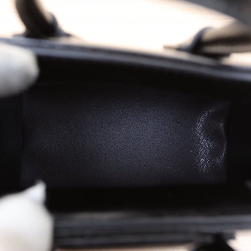 GIVENCHY 黑色牛皮銀扣Antigona磁吸扣mini13單肩包肩背包-2