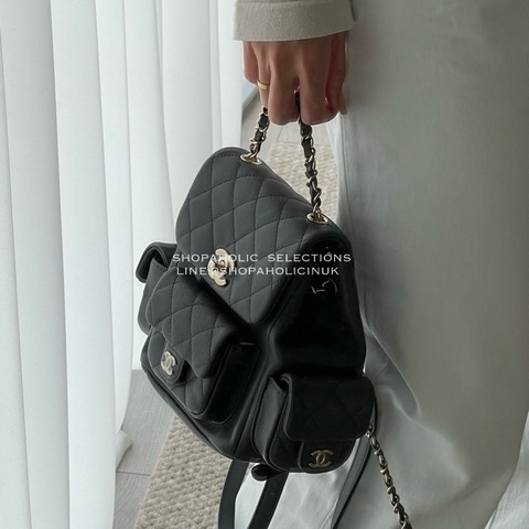Chanel 23K mini duma三口袋後背包AS4399