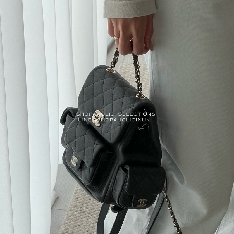 Chanel 23K mini duma三口袋後背包AS4399-0