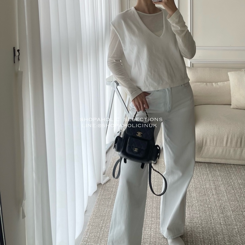 Chanel 23K mini duma三口袋後背包AS4399-2