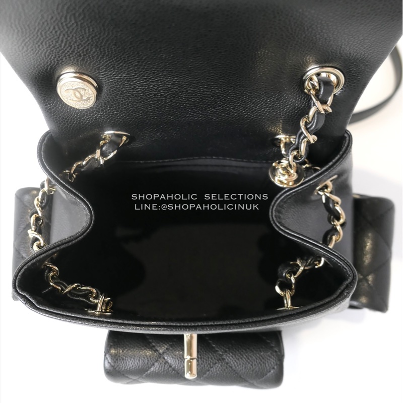 Chanel 23K mini duma三口袋後背包AS4399-9