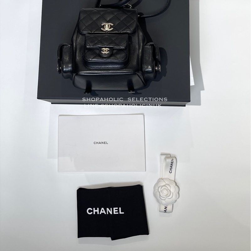 Chanel 23K mini duma三口袋後背包AS4399-13