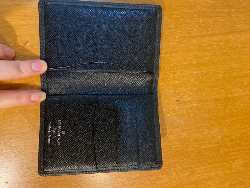 LV 精典卡夾(黑色）-2