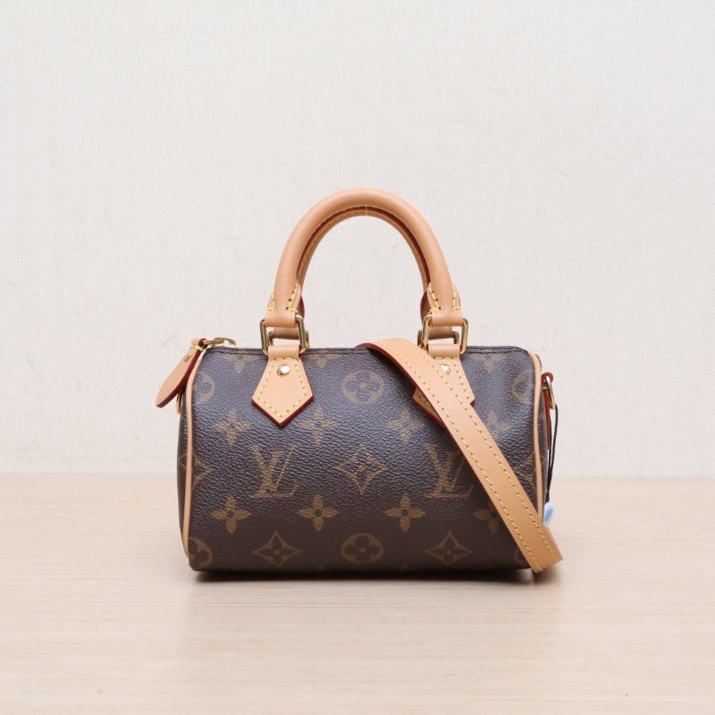 LOUIS VUITTON SpNano16可拆卸肩帶老花PVC2022肩背包-1