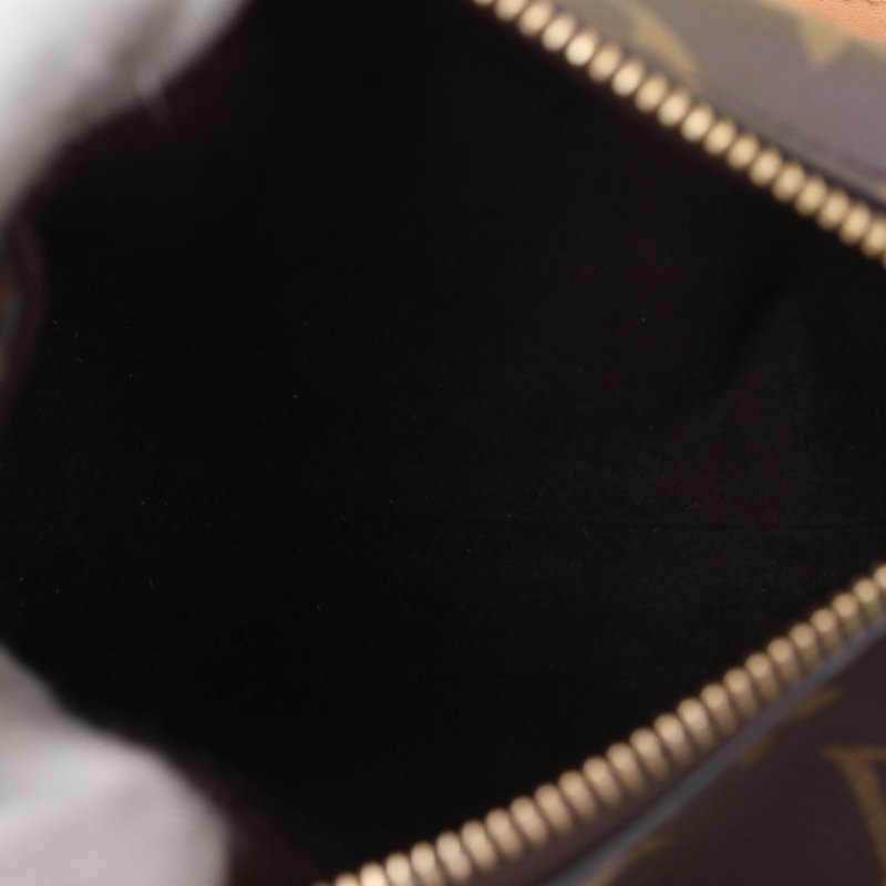 LOUIS VUITTON SideTrunk軟盒子包小號18老花PVC晶片肩背包-3