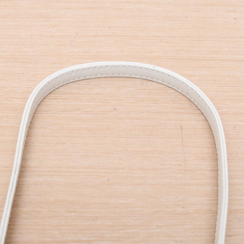 DIOR LadyD-Joy橫版戴妃包超迷你16白色羊皮淺金扣2023肩背包-2