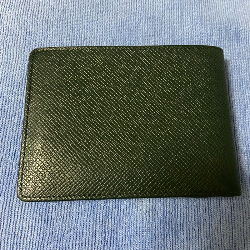 LV 精典皮夾(深綠色）-6