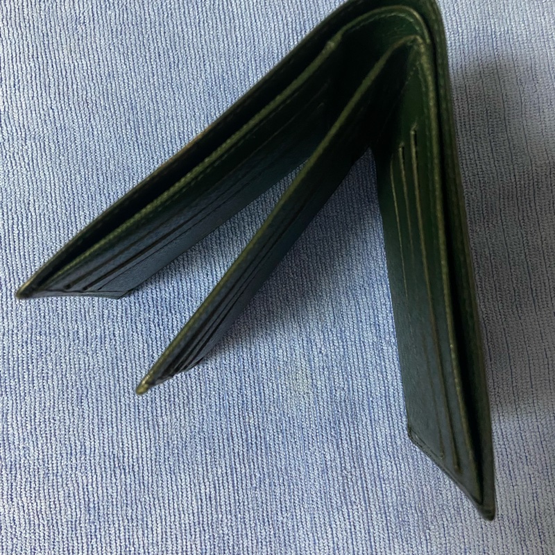 LV 精典皮夾(深綠色）-8