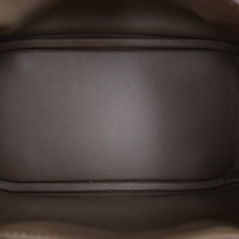 HERMES LindyMini18大象灰TC皮B刻金扣肩背包-2