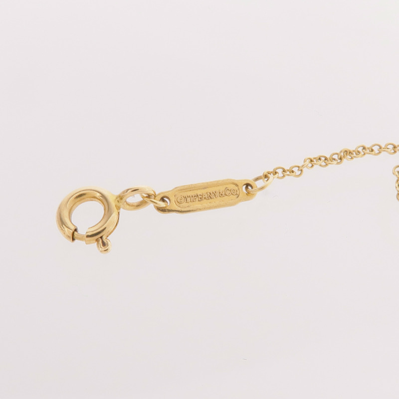 TIFFANY＆CO 18K黃金T Smile Necklace項鍊-7
