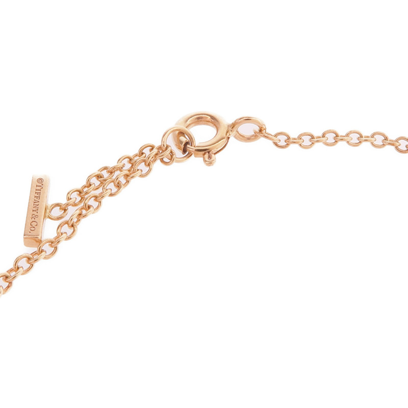 TIFFANY＆CO 18K玫瑰金T Smile Bracelet手鏈-4