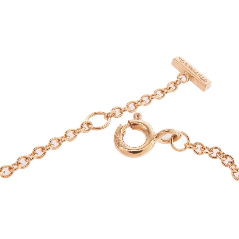 TIFFANY＆CO 18K玫瑰金T Smile Bracelet手鏈-5