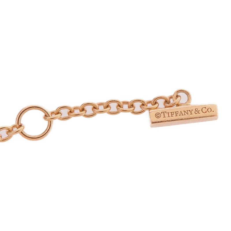 TIFFANY＆CO 18K玫瑰金T Smile Bracelet手鏈-7