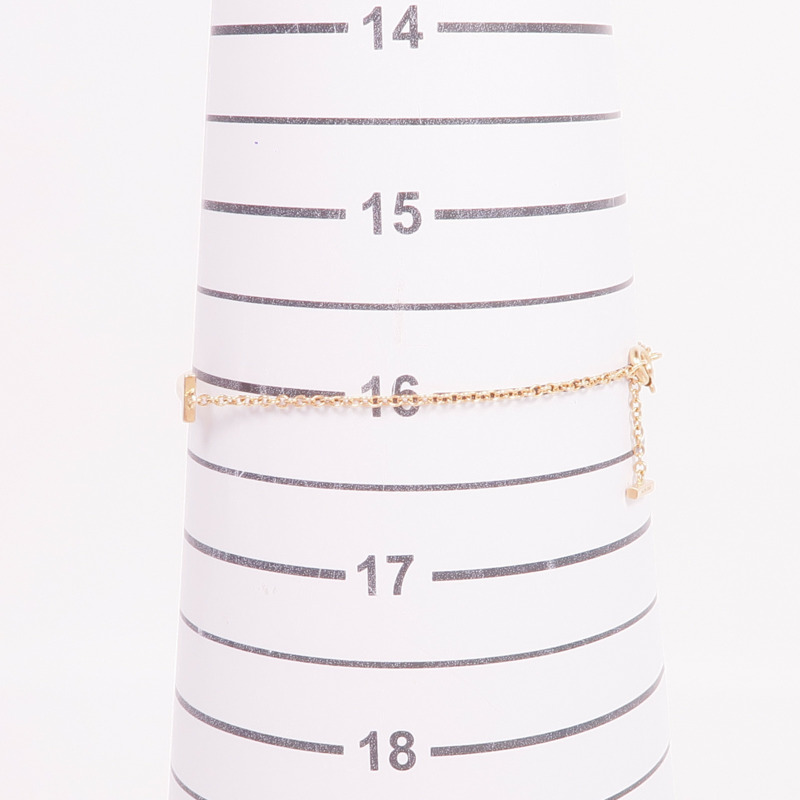 TIFFANY＆CO 18K玫瑰金T Smile Bracelet手鏈-10