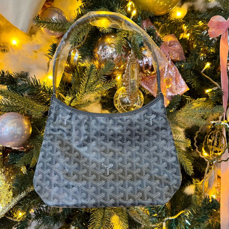 韓國首發🌏全台唯一【Goyard Hobo Mini】高級灰-1