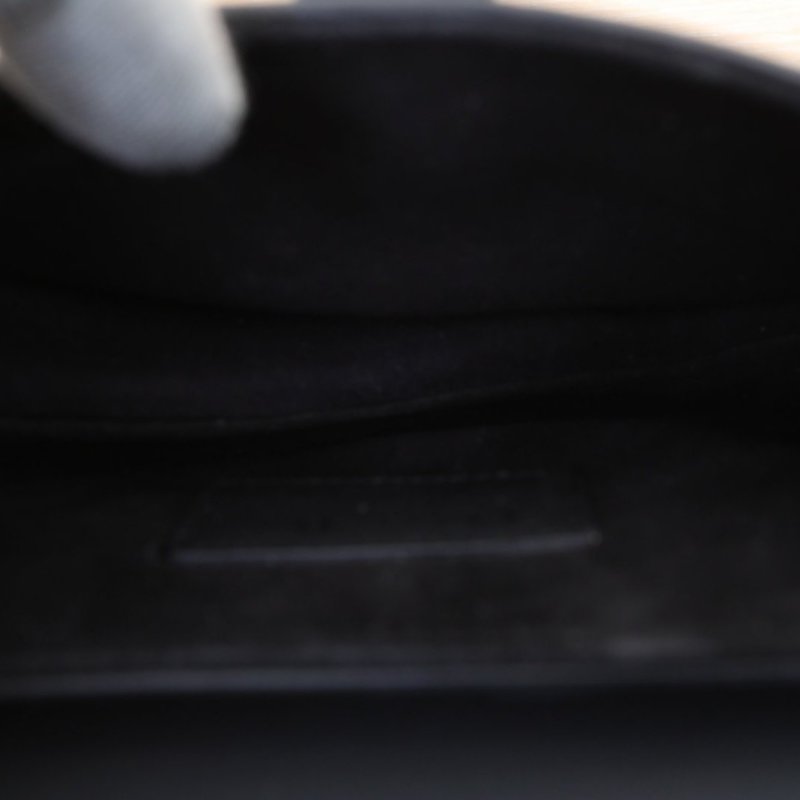 DIOR SADDLE馬鞍小號21無肩帶黑色牛皮黑扣2019Soblack肩背包-2