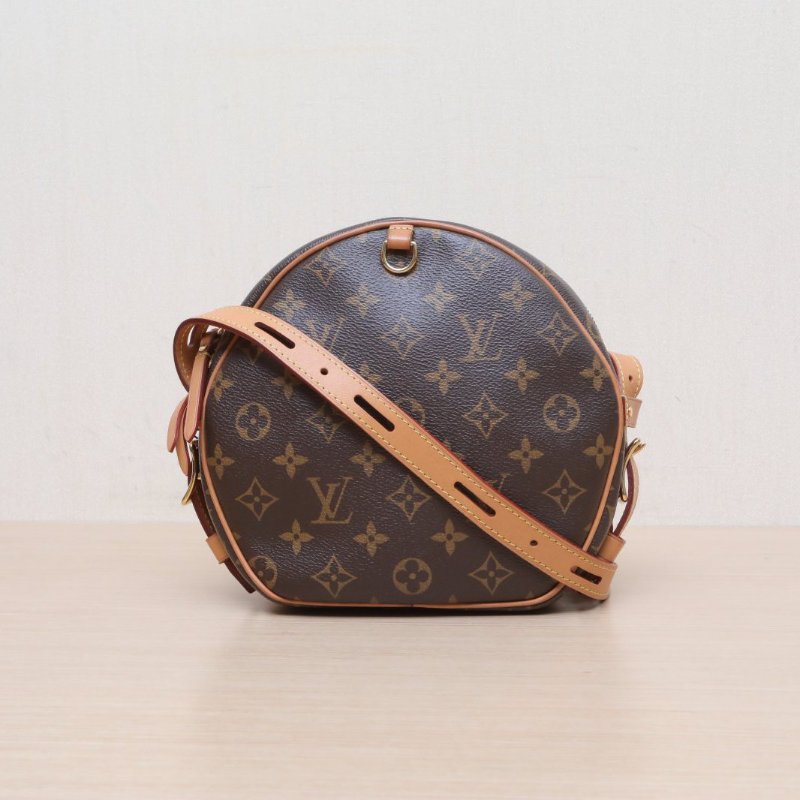 LOUIS VUITTON BOITECHAPEAUSOUPLE軟圓餅中號20老花PVC2019肩背包-1
