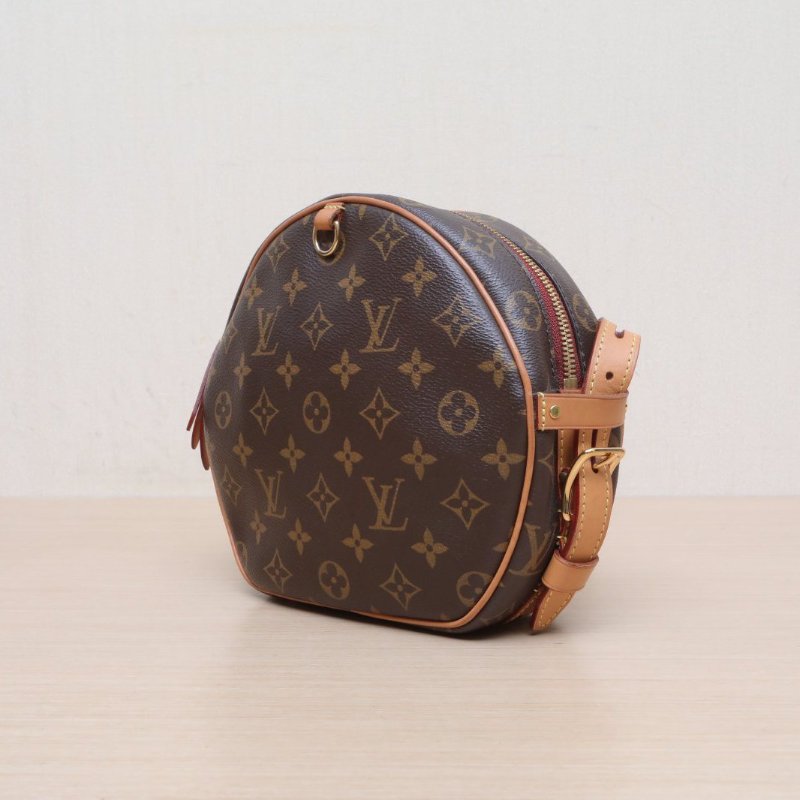 LOUIS VUITTON BOITECHAPEAUSOUPLE軟圓餅中號20老花PVC2019肩背包-3