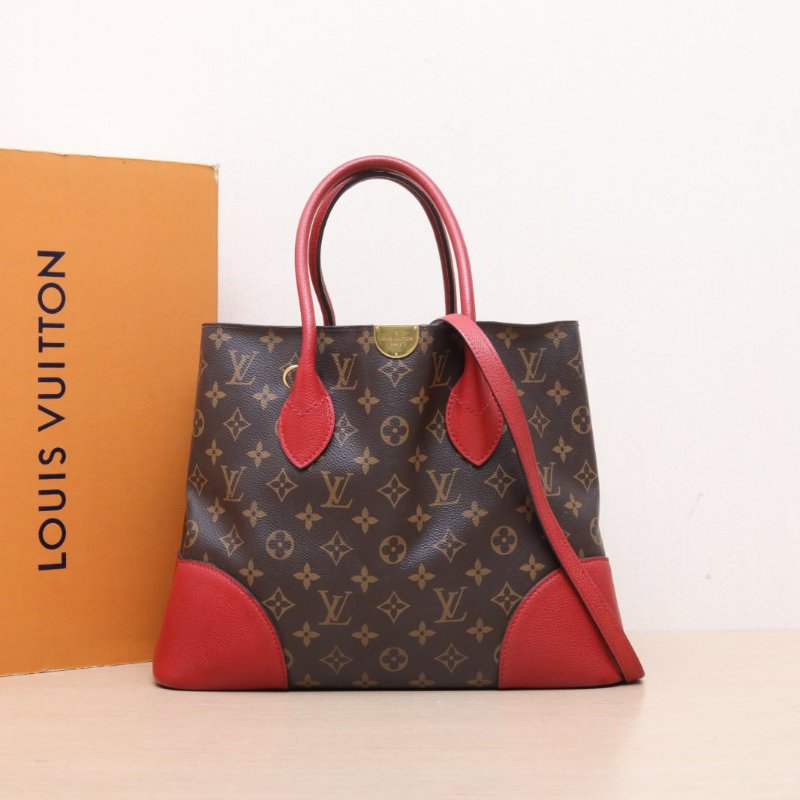 LOUIS VUITTON 老花PVC2017經典托特包肩背包-0