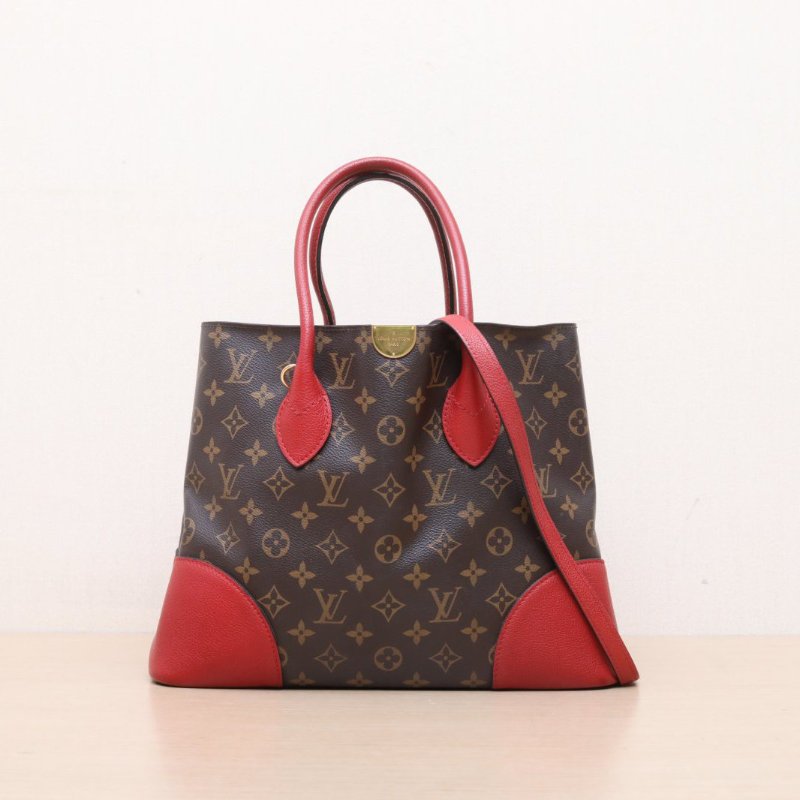 LOUIS VUITTON 老花PVC2017經典托特包肩背包-1