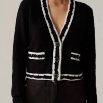 Chanel 22 C 早春渡假系列兩口袋開襟衫-2