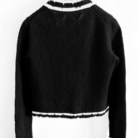 Chanel 22 C 早春渡假系列兩口袋開襟衫-13