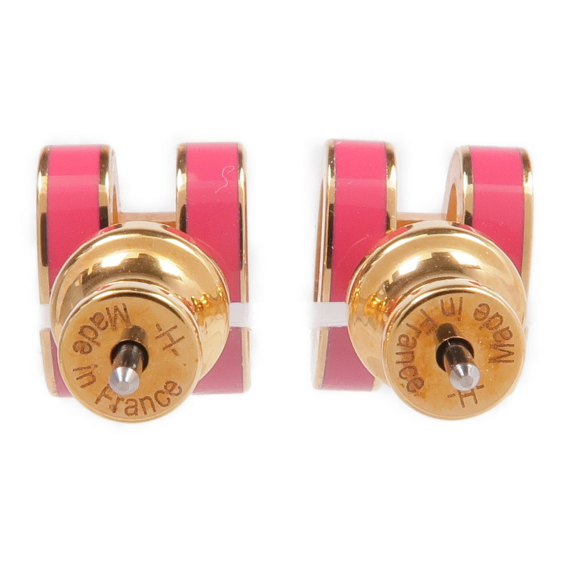 HERMES 金屬Mini Pop H Earrings耳環-2