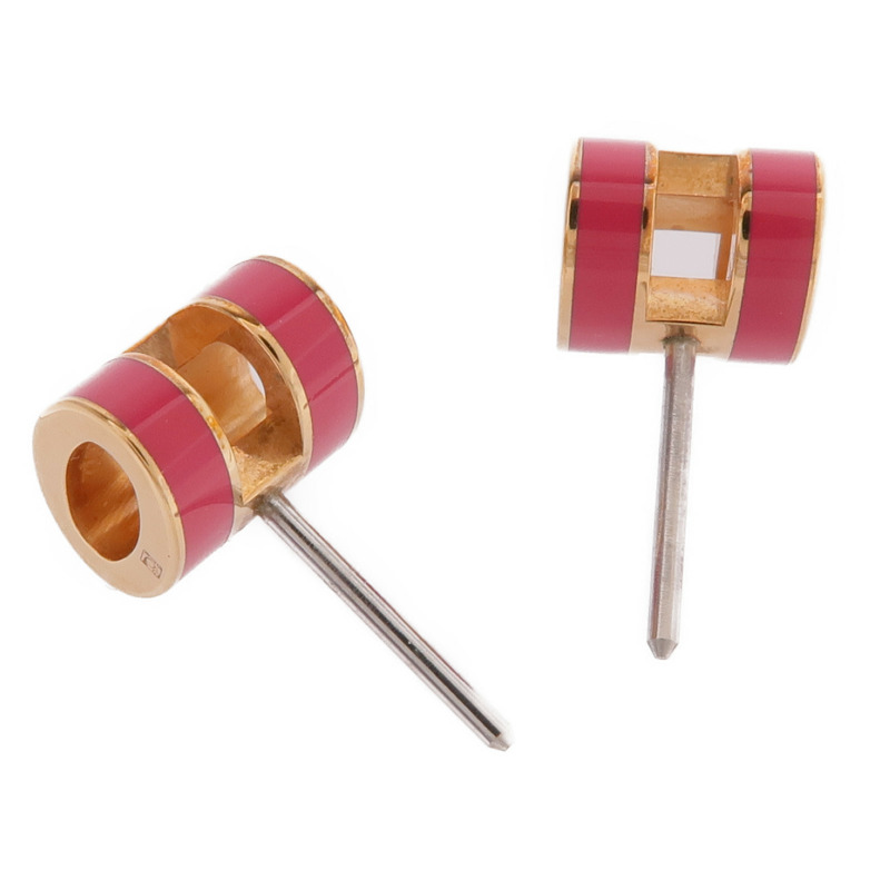 HERMES 金屬Mini Pop H Earrings耳環-3